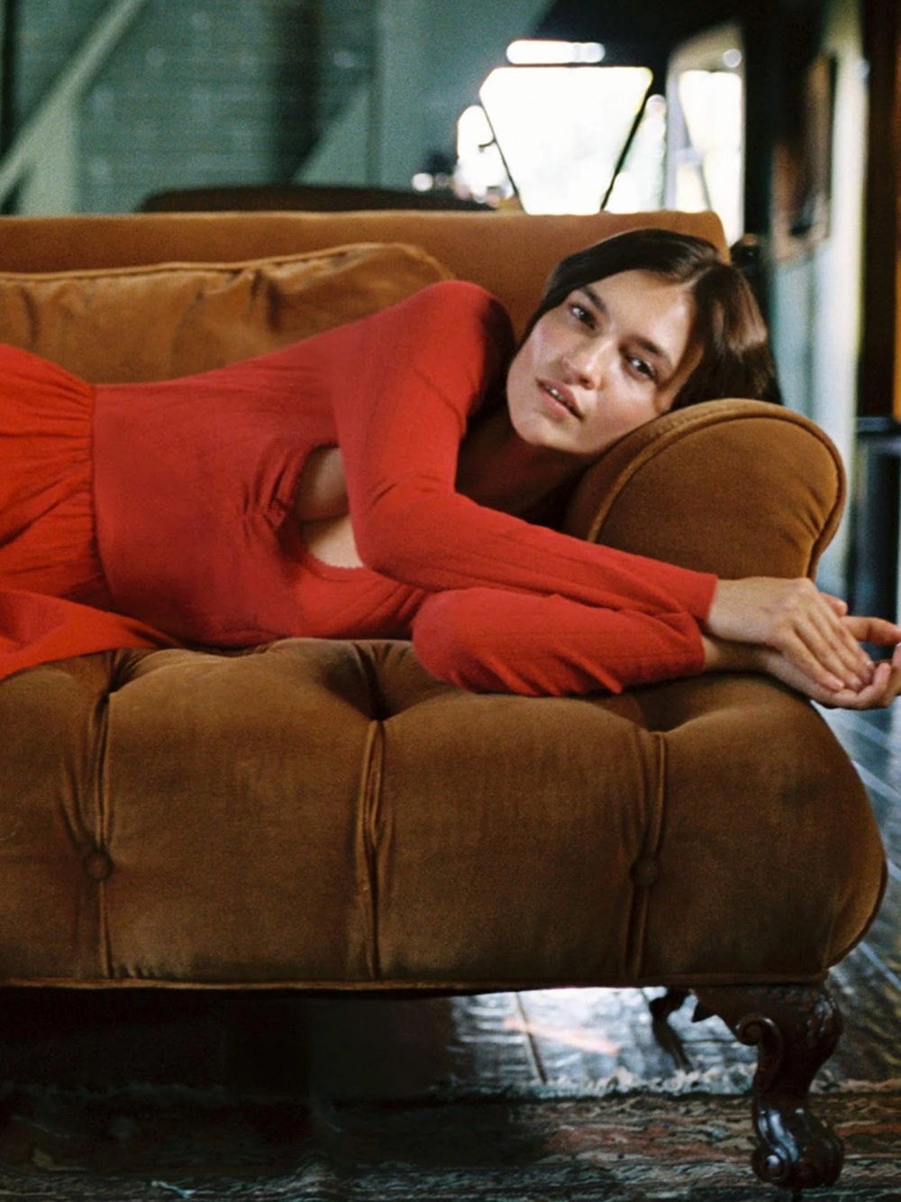 CHRISTY DAWN Ramona dress in crimson - Picture 6 of 15
